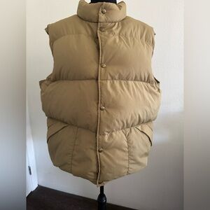 Vintage 90's LL Bean Goose Down Puffer Vest Jacket